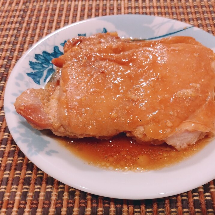 鶏もも肉の味噌ホイル焼き